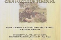 Expozitie dedicata Zilei Fortelor Terestre, la Biblioteca Judeteana