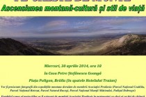 Pe creste de munte, videoproiectie de fotografii la Casa Goanga