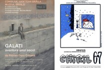 Expozitie-tandem de grafica satirica la Muzeul Brailei