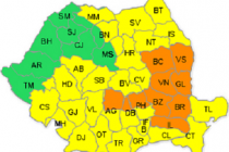 Avertizari de cod galben si portocaliu în perioada 28-29 decembrie 2014. Braila sub cod portocaliu