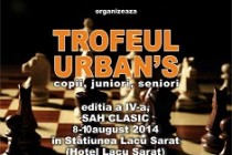 Trofeul Urban'S - sah clasic, copii,juniori si seniori, editia a IV-a