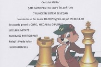 Sah: Cupa vacantei la Cercul Militar Braila