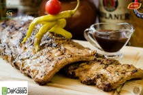 Coastă de porc friptă la grătar - reţetă germană