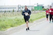 Presedintele COSR, Alin Petrache, participa la maratonul cu scop caritabil Wings for Life World Run - cursa de la Bucuresti