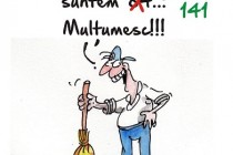 Invitatie la o actiune de curatenie în Braila lansata de caricaturistul Costel Patrascan pe pagina sa de facebook
