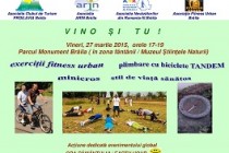 Activitati în aer liber în Parcul Monument din Braila - 27 martie 2015