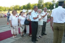 Membrii Cultului Eroilor au depus o coroana de flori la Marasesti 