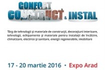 17 – 20 martie 2016 – Expo Arad. Cel mai important târg de construcții și instalații din vestul țării