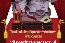 Teatru de păpuși la Ludoteca din cadrul Bibliotecii județene Brăila