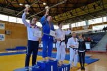 Polițiști brăileni pe podium la Campionatul de judo - Deva, 2016