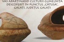 VAS APARȚINÂND CULTURII GUMELNIȚA DESCOPERIT ÎN PUNCTUL CĂTUȘA, GALAȚI