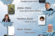 Se redeschide stagiunea Salonului Literar „Axis Libri“ Galați. Vor lansa cărți Ștefan MITROI, Florin DOCHIA, Viorica RĂDUȚĂ, Mioara BAHNA și Mariana DAVID