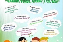 Povestea naturii, activitate din cadrul proiectului educațional „Gândim verde, gândiți ca noi!”