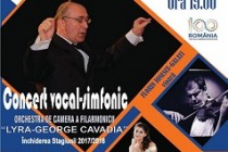 Concert vocal-simfonic de exceptie al Filarmonicii