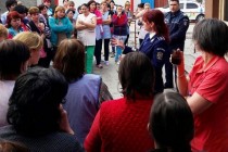 Campanie de presă - Dacă e marţi, poliţiştii vorbesc femeilor