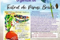 Teatrul de Păpuși Brăila: Spectacolul Ridichea uriașă și eveniment caritabil, 20 mai 2018
