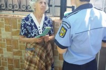 Dacă e miercuri, poliţiştii vorbesc persoanelor vârstnice - campania „100 DE ZILE DE MESAJE PREVENTIVE”