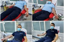 Jandarmii brăileni au donat sânge