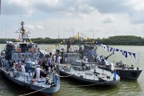 Ziua Porților Deschise. Marina fluvială asaltată de vizitatori 