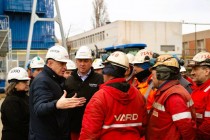 Mircea Geoană la Șantierul naval VARD Brăila