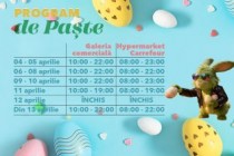 Brăila Mall anunță program special de Paște, cu premii, activități creative și orar adaptat