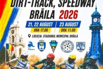 Brăila se pregătește pentru viteză, adrenalină și spectacol.Campionatul Național de Dirt-Track & Speedway 2026 