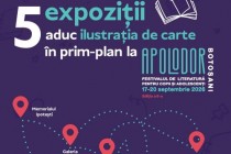 Festivalul APOLODOR 2026 Botoșani: 5 Expoziții de Ilustrație de Carte Speciale