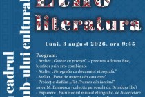 Muzeul Brăilei, Casa Colecțiilor Etnografice organizează întâlnirea „Etnoliteratura” la Casa Alexiu cu elevii de la liceul Dr. Luca din Brăila