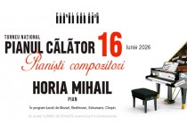 Horia Mihail aduce Pianul Călător 2026 la Roman, Iași și Galați