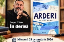 O radiografie a sufletului printre rânduri: Dragoș Voicu lanseaza volumele „În derivă” și „Arderi”