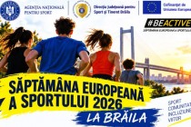 Brăila dă startul la nivel național în Săptămâna Europeană a Sportului! Programul complet al evenimentelor #BeActive din județ