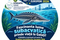 ICDEAPA și sturionii vii revin la Noaptea Cercetătorilor Europeni 2026