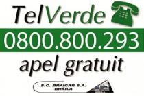 SC Braicar SA Braila are serviciu Tel Verde