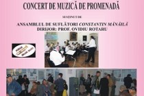 Concert de muzica de promenada, de Martisor, la Muzeul Brailei ”Carol I”