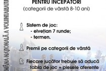 Concurs de șah-blitz pentru începători la Biblioteca ”Panait Istrati„ Braila