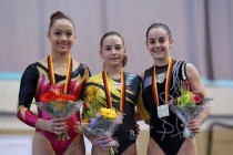 Gimnastica: Andreea Munteanu primul loc la bârna si locul al doilea la sol la Turneului Maeștrilor
