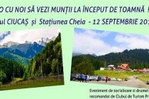 Clubul de turism ”Proilavia”: Sa admiram muntii la început de toamna