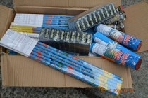 Obiecte pirotehnice confiscate de polițiștii brăileni