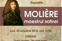 „Molière – maestrul satirei” - Concurs interactiv și expoziție la Centrul Multilingv al Bibliotecii Județene