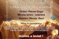 Concert vocal-simfonic la Palatul Lyra, 13 aprilie 2018