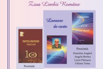 De Ziua Limbii Române are loc lansarea cărților „Treptele prieteniei – Antologie de poezie” și „101 sonete absurde” de Vasile Mandric.