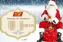 Poșta Româna: Programul de lucru în perioada sărbătorilor de iarnă 2018-2019