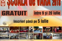ŞCOALĂ DE VARĂ LA „VESPASIAN LUNGU”