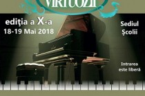 Concursul „Virtuozii”, ediția a X-a, recital de pian și acordean în deschidere
