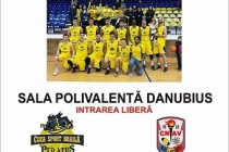 Meci de baschet masculin la Polivalentă: CS Cuza Sport Braila și CN Aurel Vlaicu București