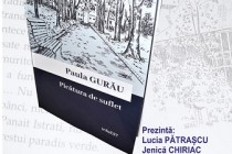 Paula Gurău lansează volumul de proză scurtă “Picătura de suflet” apărut la editura InfoEST 