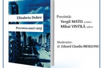 Elisabeta Dobre lansează romanul Povestea unei vieți