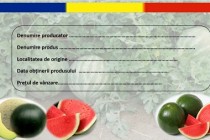 Pepenii românești prezenți în piețele agroalimentare sunt etichetați corespunzător 