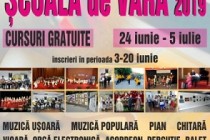 Şcoala Populară de Arte „Vespasian Lungu” Brăila organizează cursuri gratuite în cadrul Școlii de Vară 