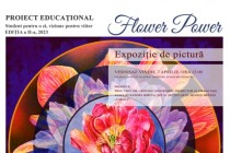 Flower Power la Nicăpetre. Vernisajul expoziției de pictură și ceramică